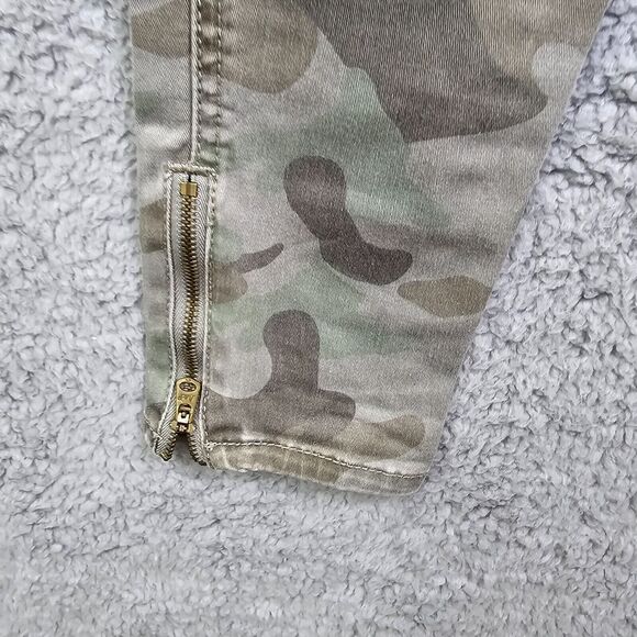 Abercrombie and Fitch Women's Camo Denim Jeans Size 00 24 - Picture 11 of 16